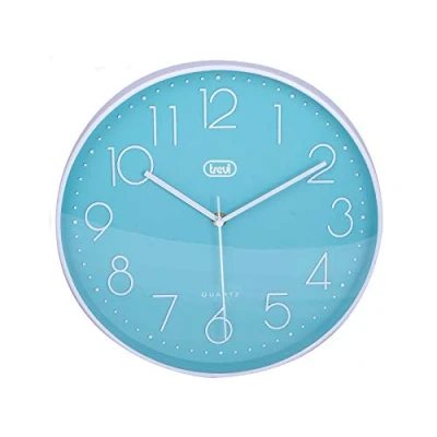 Image of Trevi OM 3508 S Wall Clock, 30 cm turquoise