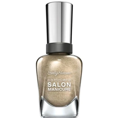 Image of Complete Salon Manicure Nail Colour by Sally Hansen Goldie Frocks 14.7ml
