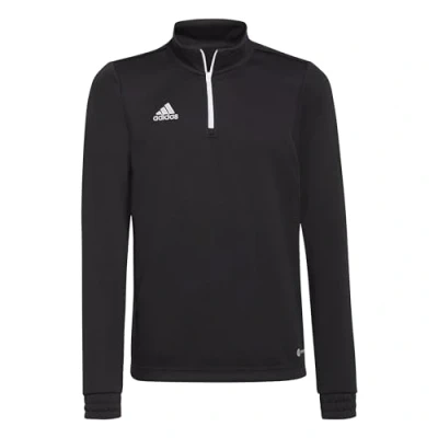 Image of adidas Unisex Kids Entrada 22 Training Top, Black, 7 8 Years