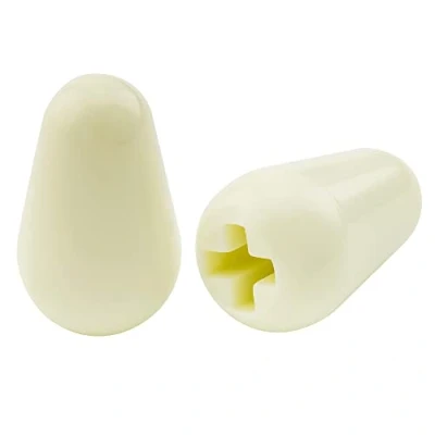 Image of Musiclily Pro Inch Size 5 Way Level Toggle Pickup Switch Tips for Strat Style Electric Guitar, Mint Green(2 Pieces)