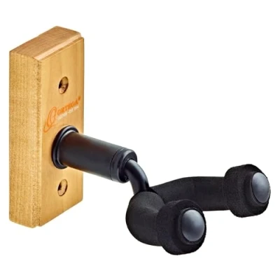 Image of Ortega Guitars Ukulele Hanger Accessories Wall Mount for Wood, Light Brown (OUH 1CW)