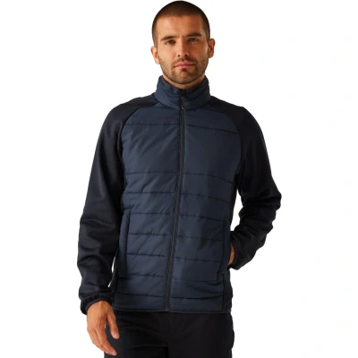 Image of Regatta Professional Men&#039;s Water Repellent Essential Hybrid Jacket Navy, Size: XS
