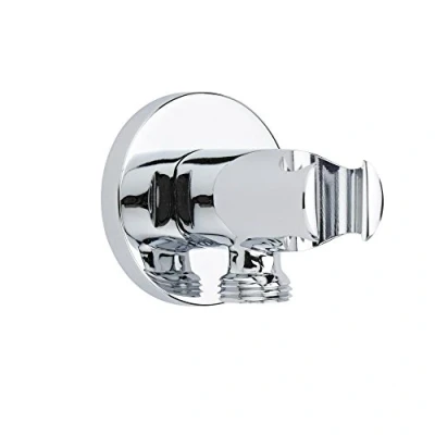 Image of Milano Mirage Modern Round Shower Outlet Elbow Hand Handset Bracket