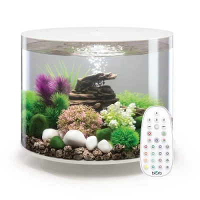 Image of BiOrb Tube 35L White Aquarium with MCR LED Lighting