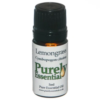 Image of Lemongrass Essential Oil 5ml Pure and Natural, Purely