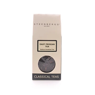 Image of Steenbergs East Frisian Loose Leaf Tea 80g Box Medium Breakfast