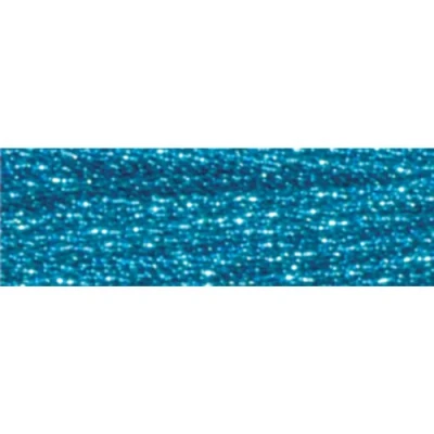 Image of DMC 317W E3843 Light Effects Polyster Embroidery Floss, 8.7 Yard, Blue Sapphire