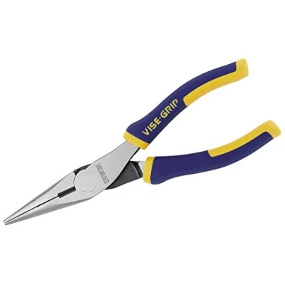 Image of IRWIN Vise Grip Pliers, Long Nose 6 Inch, for Heavy Duty Cutting and Bending (2078216)