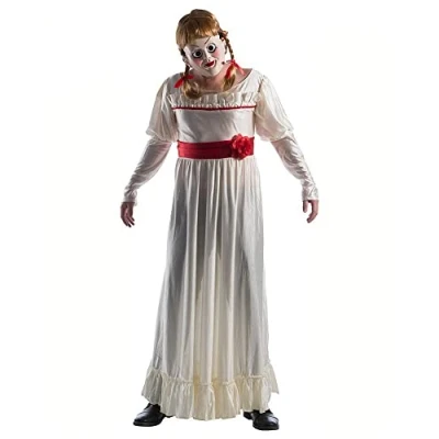 Image of Rubie&#039;s 821137STD Official The Conjuring Horror Film Annabelle Costume, Adults, Standard (Chest 42 44 Inch, Waist 30 34 Inch)