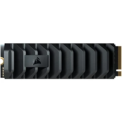 Image of Corsair MP600 PRO XT 8TB Gen4 PCIe x4 NVMe M.2 SSD Up to 7,000 MB/s Sequential Read and 6,100 Write Speeds, High Density TLC NAND, Aluminum Heatspreader, 2280 Form Factor Black