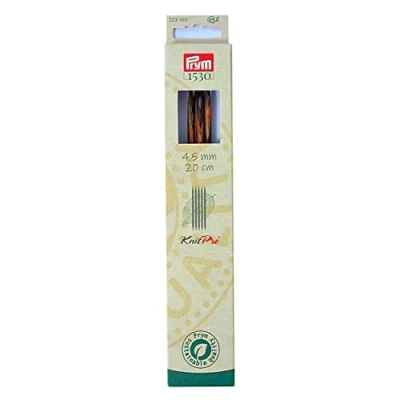 Image of Prym Stocking Knitting Needle, Wood, Multicoloured, 4.5 mm