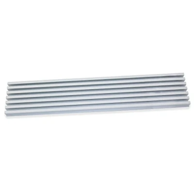 Image of Emuca 8061662 Oven Ventilation Grille, Matt Anodized Aluminium, Aluminum, 1 Kilogram