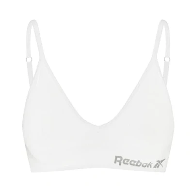 Image of Womens Reebok Seamless Bra JUSTINE White