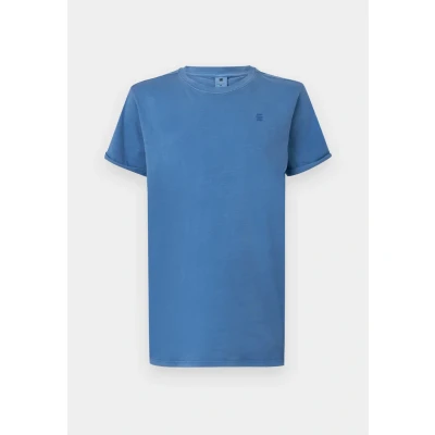 Image of G STAR LASH Basic Tshirt, Men&#039;s, Size: Medium, Dutch blue