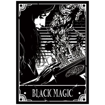 Image of Deadly Tarot Black Magic Mini Poster 32x44cm