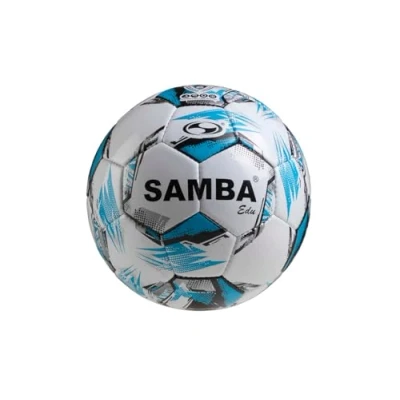 Image of Samba Infiniti EDU Football White/Blue Size 3 PVC Training Ball Ideal for Schools &amp; Education