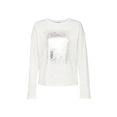 Image of ESPRIT Women&#039;s 112cc1k320 T Shirt, 110/Off White, S