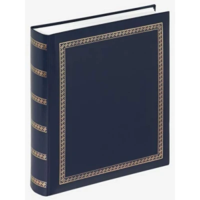 Image of walther Design Photo Album Blue 29 x 32 cm Imitation Leather with Embossing, The Chic Thickness MX 101 L