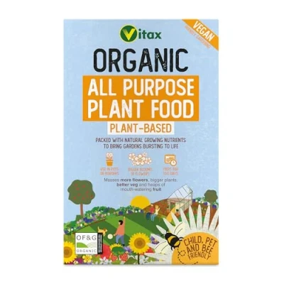 Image of Vitax Organic All Purpose Plant Food 0.9KG, Based and Vegan Friendly