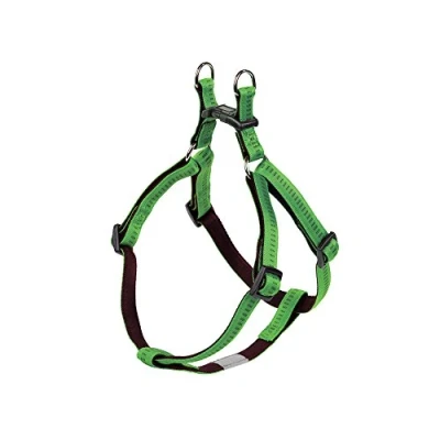 Image of Nobby Soft Grip Dog Harness 60 86 cm/20 mm, Light Green/Brown