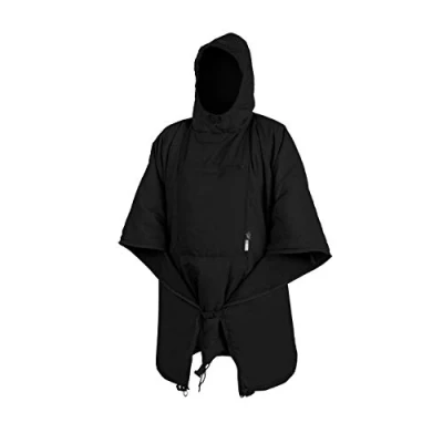 Image of Helikon Tex SWAGMAN ROLL PONCHO Nylon BLACK