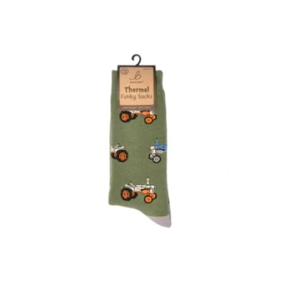 Image of Bartleby Funky Thermal Socks Retro Tractor