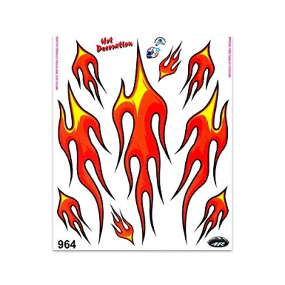 Image of Quattroerre Flame Sticker 20 x 24 cm