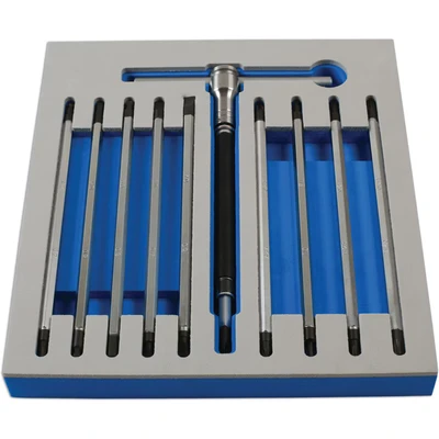 Image of Laser Tools T Handle Double End Screwdriver Set 12PC