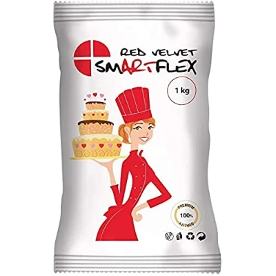 Image of SmartFlex Fondant Red Velvet 1kg