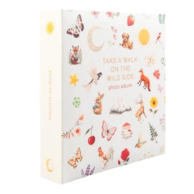 Image of Grupo Erik Photo Album Wild Side 6x4 10x15 cm, 200 Pockets Albums 6x4, Memory Book, Large Album, Cute Gifts, Dragon Gifts