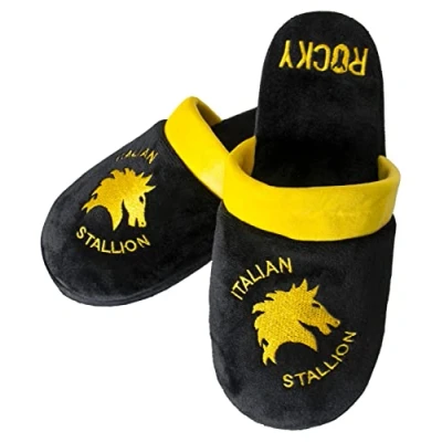 Image of ROCKY Italian Stallion Mule Slippers 5 7 Black