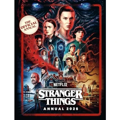 Image of Stranger Things Annual 2026: BRAND NEW! Explore the world of Hawkins and Upside Down in this OFFICIAL NETFLIX Annual.