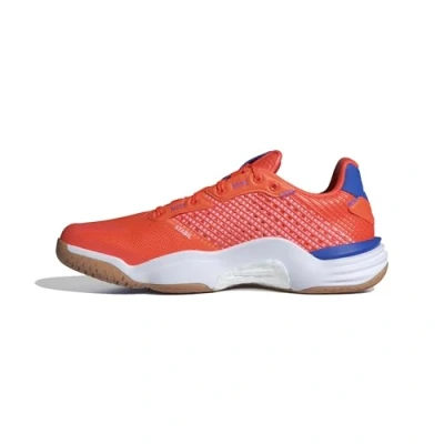 Image of adidas Men&#039;s Stabil 16 Indoor Shoes Sports, Team Solar Orange/Zero Metalic/Bright Royal, 15 UK