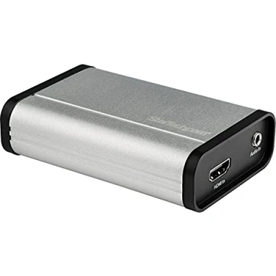 Image of StarTech.com HDMI to USB C Video Capture Device 1080p 60fps UVC External 3.0 Type Capture/Live Streaming Audio/Video Recorder Adapter comp with C/USB A/Thunderbolt 3 (UVCHDCAP)