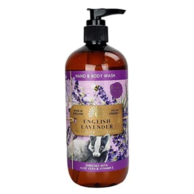 Image of The English Soap Company Hand &amp; Body Wash 500ml (English Lavender)