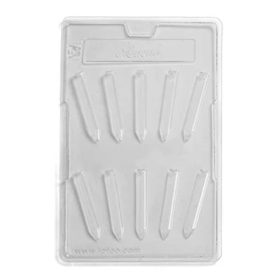 Image of Pencil/Crayon Chocolate Mould 10 Cavity