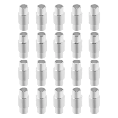 Image of LT Easiyl 20pcs Inline Skates Spacer Wheel Bearing Spacers Aluminium Alloy Speed for Rollerblade &amp; Roller