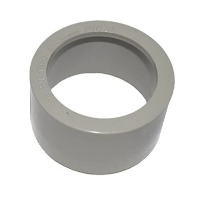 Image of Solvent Grey 50mm (56mm) x 40mm (43mm) Pipe Reducer Pack of 2