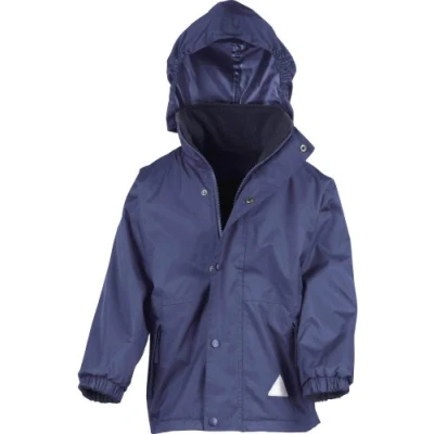 Image of Result R160J Reversible Stormdri 4000 Fleece Jacket Black, Small/Size 5/6