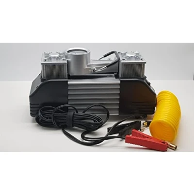 Image of HEAVY DUTY CAR VAN BIKE PORTABLE 12V AIR COMPRESSOR 150PSI TYRE INFLATOR PUMP