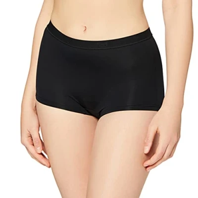 Image of Sloggi Sensual Fresh Short Brief Women&#039;s Shorts Black 12