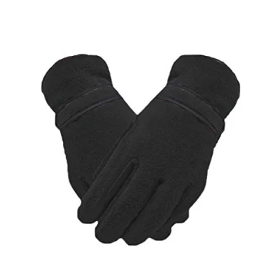 Image of undercover lingerie Childrens Kids Boys Girls Winter Thermal Lined Fleece Gloves Black S/M