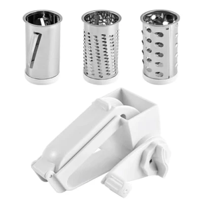 Image of Sreuyong 3 in 1 Cheese Grater, Grater Hand Crank,Hand Held with Handle