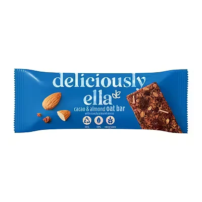 Image of Deliciously Ella Cacao &amp; Almond Oat Bar 50g