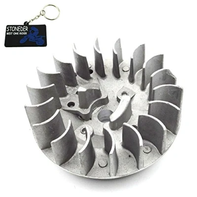 Image of STONEDER Recoil Pull Starter Flywheel For 2 Stroke 47cc 49cc Engine Chinese Mini Moto Pocket Dirt Bike Quad ATV Crosser Minimoto