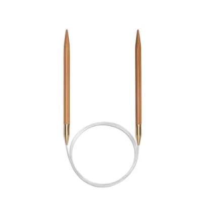 Image of Seeknit KA56767 74cm x 4mm Bamboo Circular Knitting Needles Brown