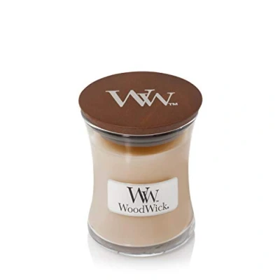 Image of WoodWick Scented Candle Mini White Honey 8 cm / ø 7