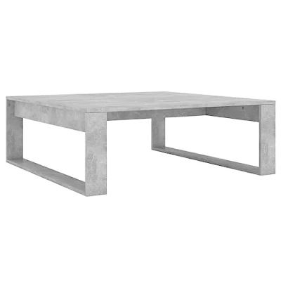 Image of vidaXL Coffee Table Concrete Grey Engineered Wood Living Room End Sofa