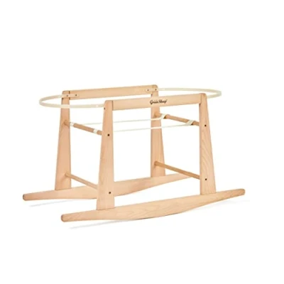 Image of The Little Green Sheep FN016B Adjustable, Natural, Crib