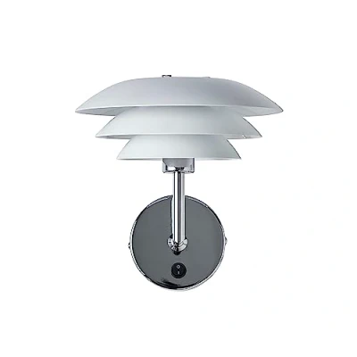 Image of Dyberg Larsen DL20 Wall Lamp, 20 cm Diameter, White, 33 W